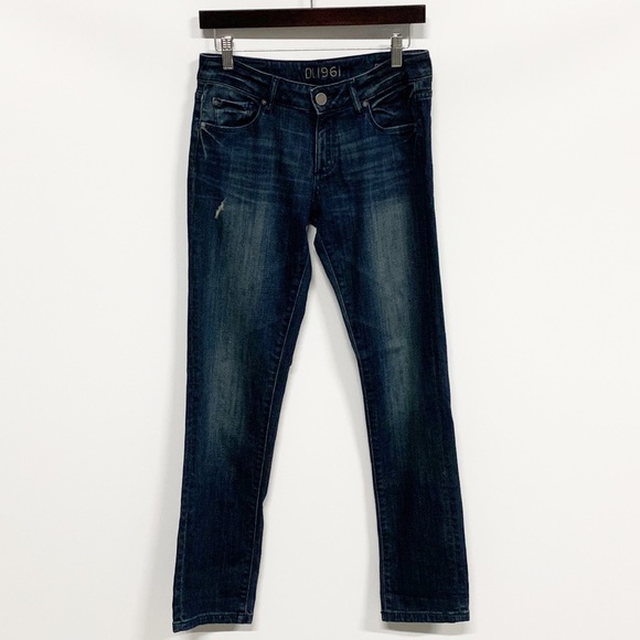 DL1961 Denim - DL1961 | Riley Boyfriend Distressed Darkwash Jean DL1961 Denim - DL1961 | Riley Boyfriend Distressed Darkwash Jean